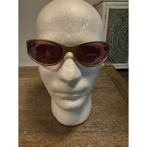 Vintage Emporio Armani Gold Sunglasses Frames Only 067-S 703 115